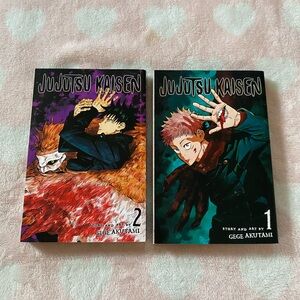 jujutsu kaisen manga 1 & 2